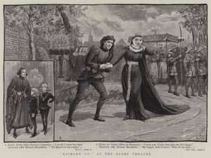 Richard III, au Globe Theatre - Charles J. Staniland